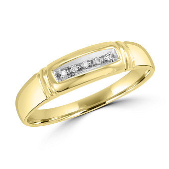 View 5 Diamond Men's Band