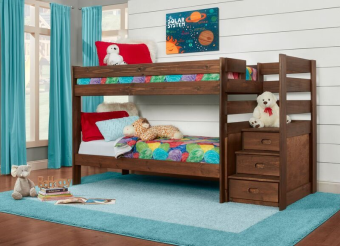 View Simply Bunk Beds Twin/Twin Stair Bunk Bed