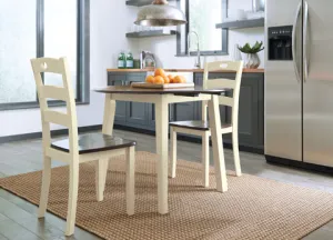 Woodanville Dining Drop Leaf Table w/ 2 Chairs