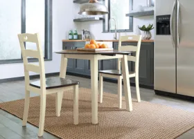 View Woodanville Dining Drop Leaf Table w/ 2 Chairs