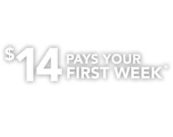 Congrats! You've got $14 pays for your first week* Check your email for your coupon, then visit any Mike's location by 8/16/25 to redeem!