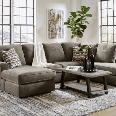 O' Phannon 2 Pc Dual Chaise Sectional